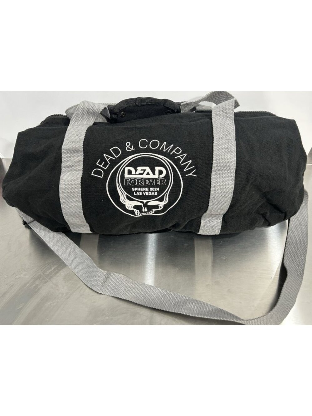 Dead & Company Dead Forever Live at Sphere Las Vegas 2024 Duffle Bag Black
